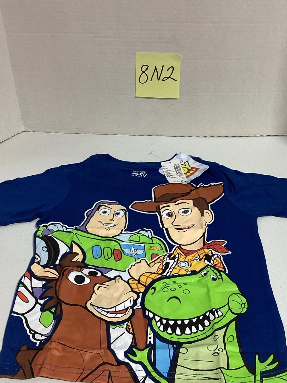 Kids Blue Character T-Shirt - Woody, Buzz & Friends